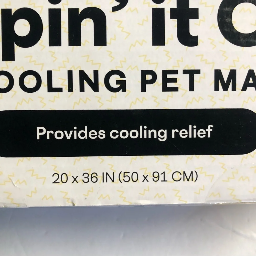 NEW in box pet cooling bed L